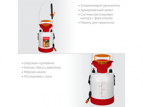 Опрыскиватель Grinda 3л, 8-425113